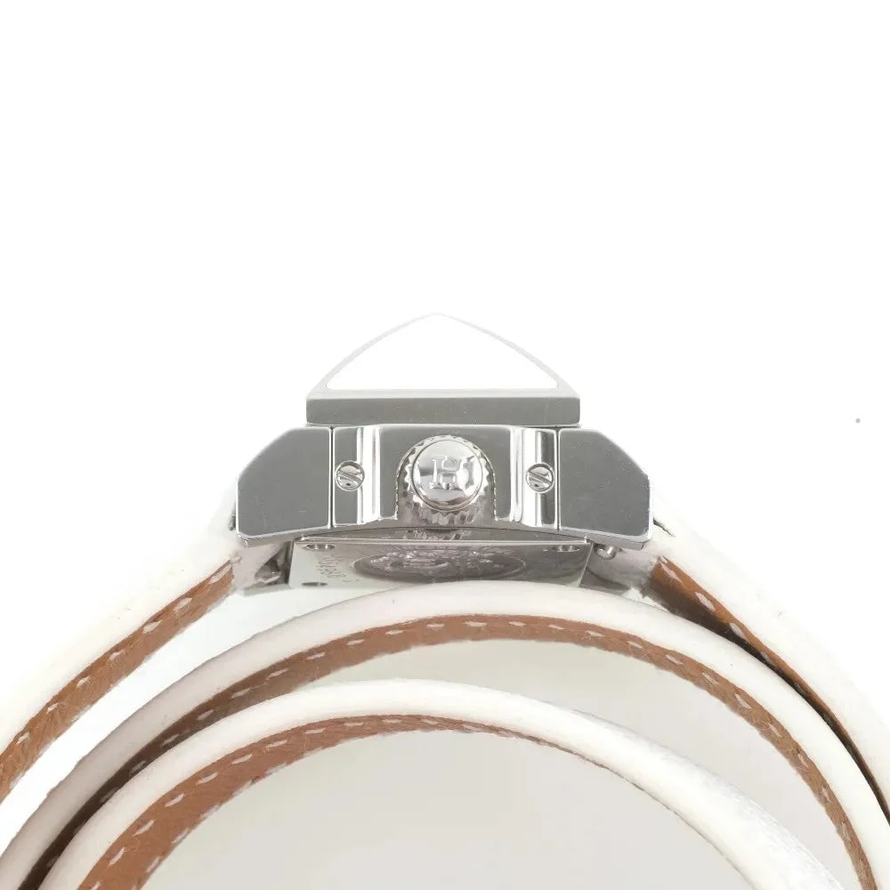 Hermes Medor Rock Quartz Lacquered Steel and Leather 4