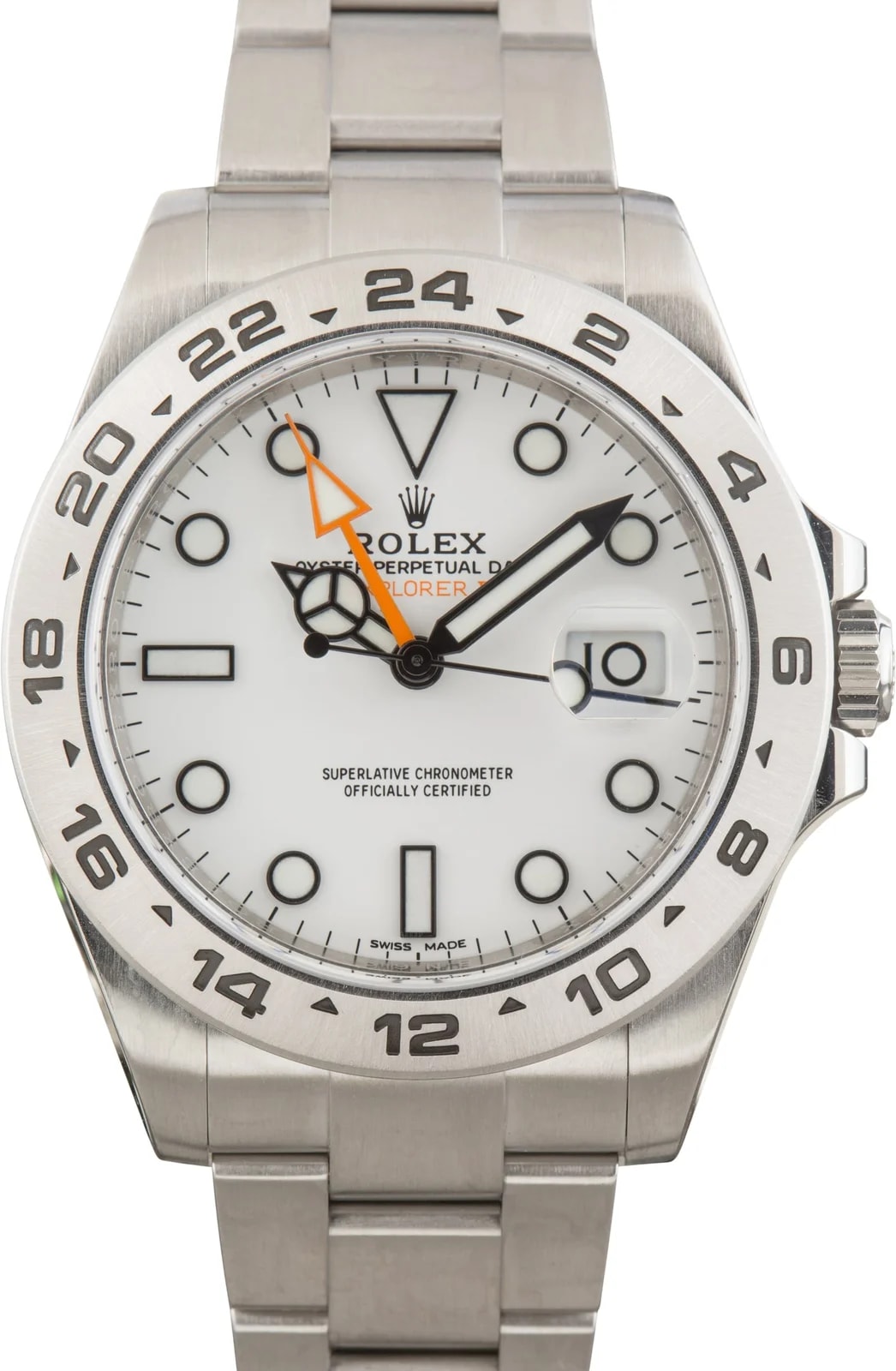 Rolex Explorer II Steel Ref 216570 White Polar Dial 2