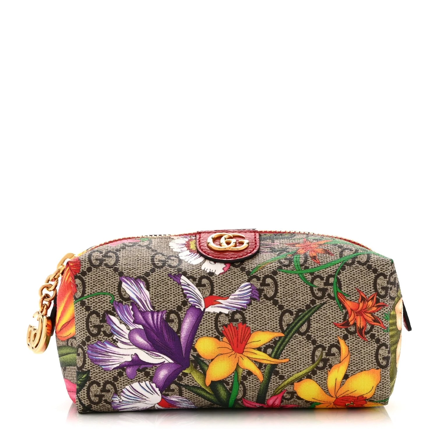 Gucci — Soft Flora Small Ophidia Cosmetic Case — Accessory — resale