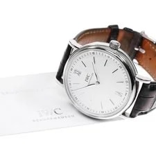 IWC — IWC Portofino IW511102 44mm SS White Dial Hand-Winding #C4732 — Watch — resale
