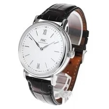 IWC Portofino IW511102 44mm SS White Dial Hand-Winding #C4732 2
