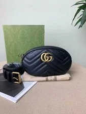 Gucci — Gucci GG Marmont Belt Waist Fanny Pack — Handbag — resale