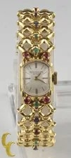 Patek Philippe 18k Yellow Gold Hand-Winding W/ Ornate Gubelin Band 3