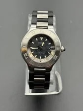Cartier — Cartier Autoscaph 21 37mm -Black Rubber Strap- Authentic Ref. 2427 — Watch — resale