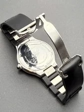 Cartier Autoscaph 21 37mm -Black Rubber Strap- Authentic Ref. 2427 4