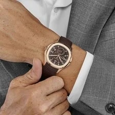 Patek Philippe Aquanaut 5164R-001 'Travel Time' Rose Gold Brown Dial (2017) 3