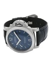 Panerai Luminor Marina Quaranta 40mm PAM01270 Automatic Box Papers Blue 2