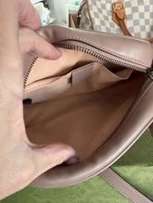 Authentic Gucci GG Marmont Matelasse Mini Camera Crossbody Dusty 3