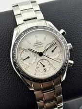 Omega Speedmaster Racing 326.30.40.50.02.001 40mm Steel Silver Dial Box + Papers 2