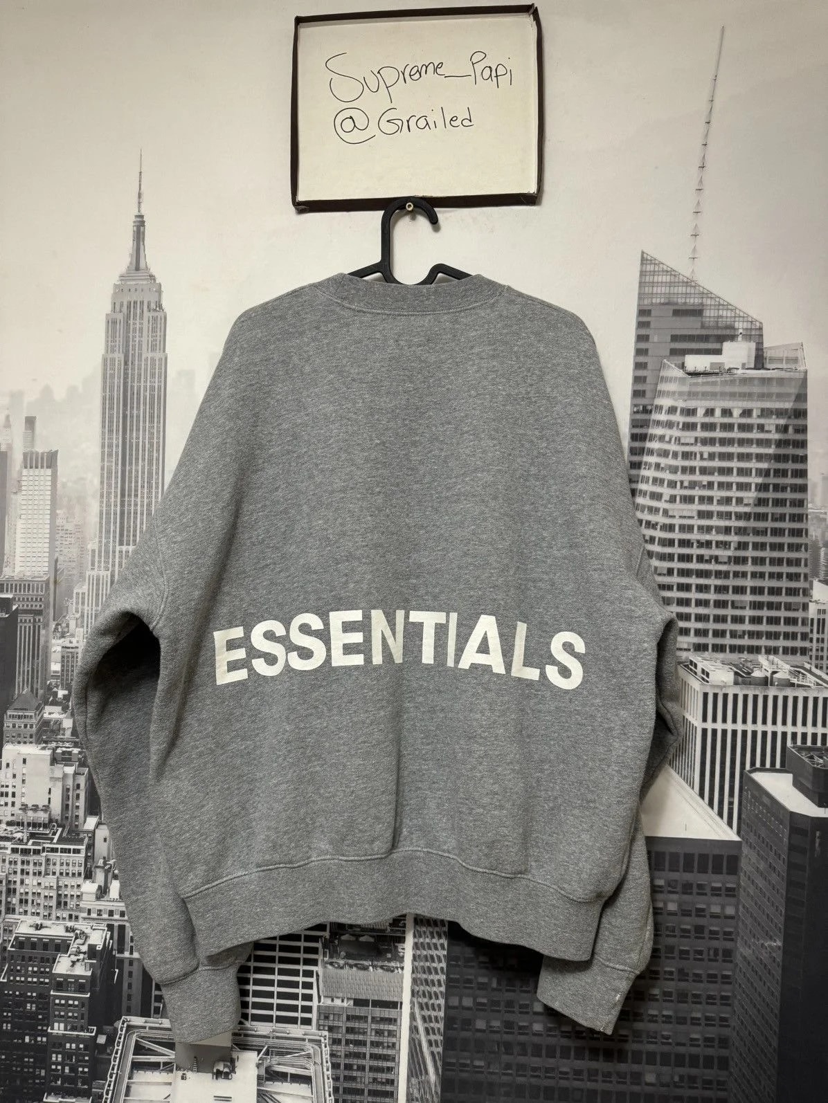 Fear of God Essentials — OG Fear of God Essentials Graphic Crewneck — streetwear — resale
