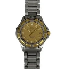Tag Heuer — TAG Heuer Professional 4000 Series 995.413 Quartz Gold Dial — Watch — resale