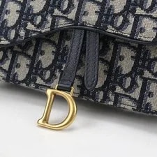 Good Condition Dior Waist S5619CTZQ M928 Belt Saddle 4