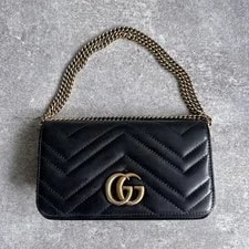 Gucci — Gucci GG Marmont 2-way Chain , , 488426 — Handbag — resale