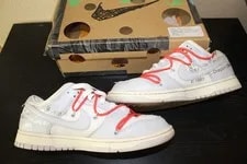 Size 10 Lot 23 Off-White Dunk Low 2