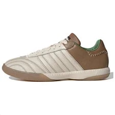 [IF6703] -- Wales Bonner X Adidas Originals Samba 舒适时尚 Ic/in 减震耐磨 足球鞋 男女同款 米褐 2