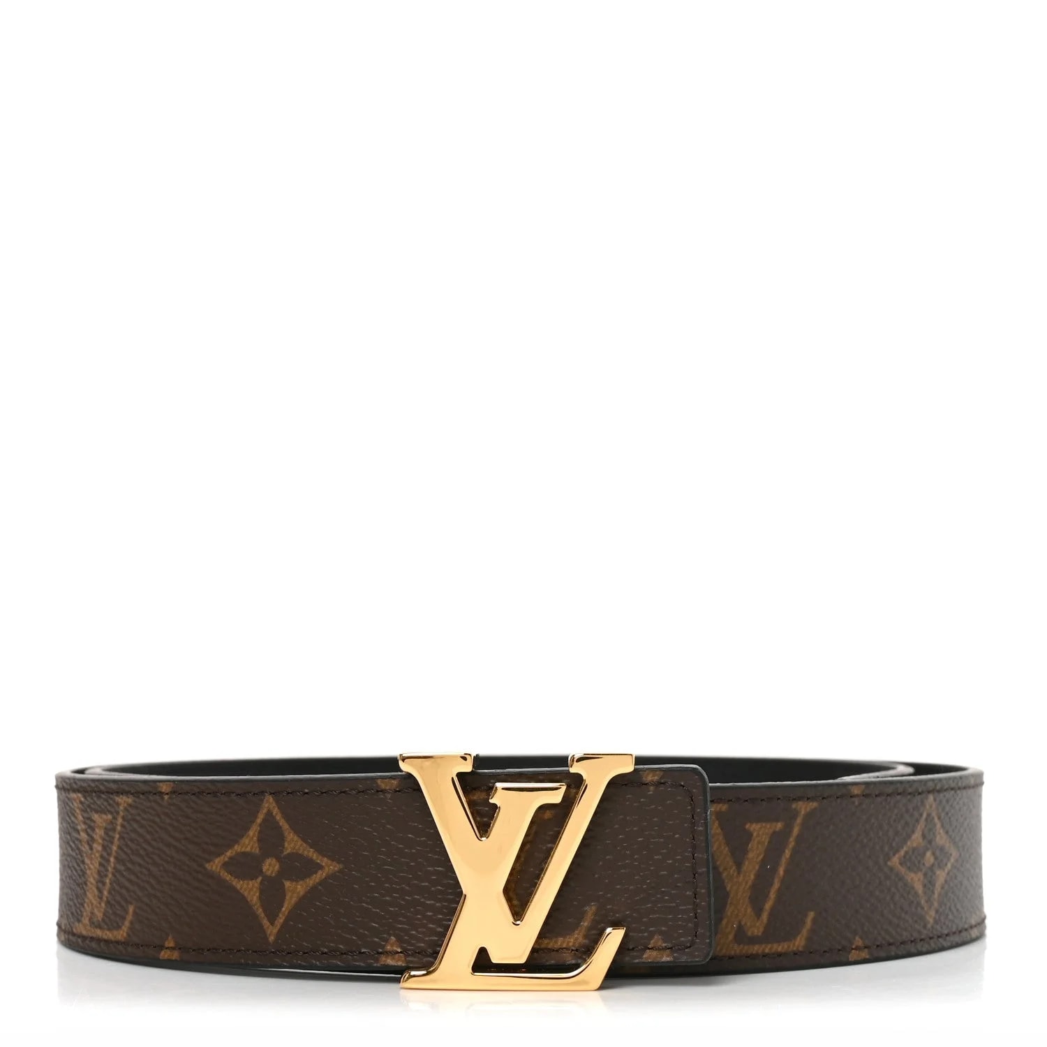 Louis Vuitton — 30mm Initiales Reversible Belt 80 32 — Accessory — resale