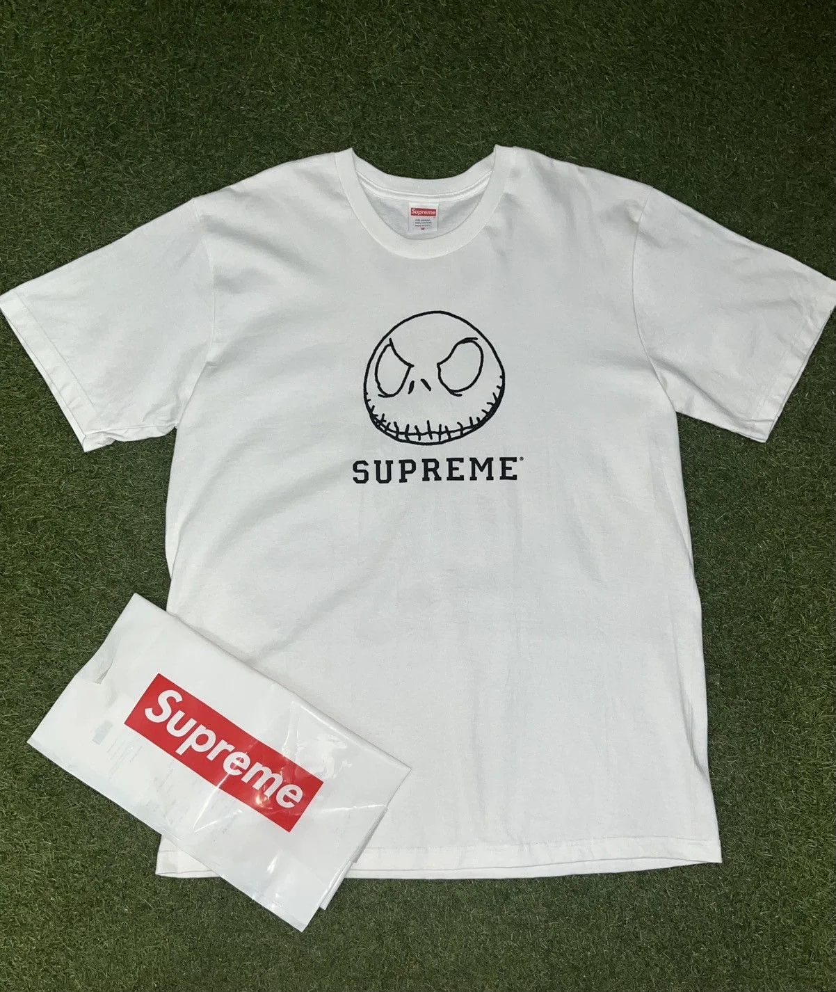 Supreme — Supreme Jack Skellington Skeleton Tee — streetwear — resale