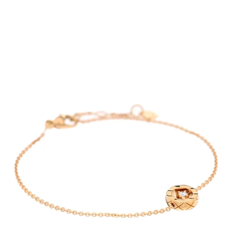 Chanel — 18K Yellow Gold Coco Crush Station — Jewelry — resale