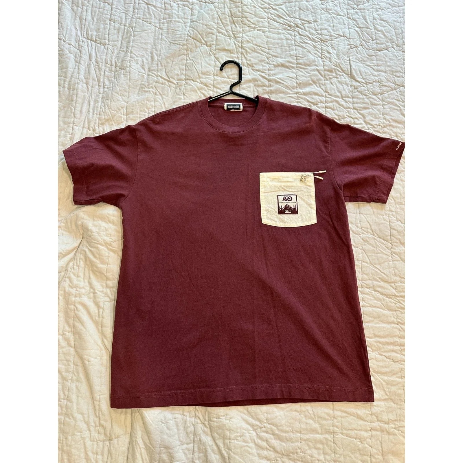 KITH — Kith X Columbia ARD Alpine Research Division Pocket Tee — streetwear — resale