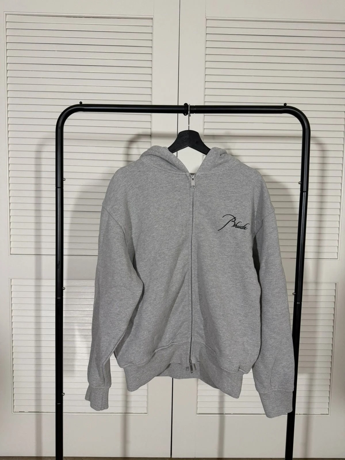 Rhude — Rhude Classique Zip-front Hoodie — streetwear — resale