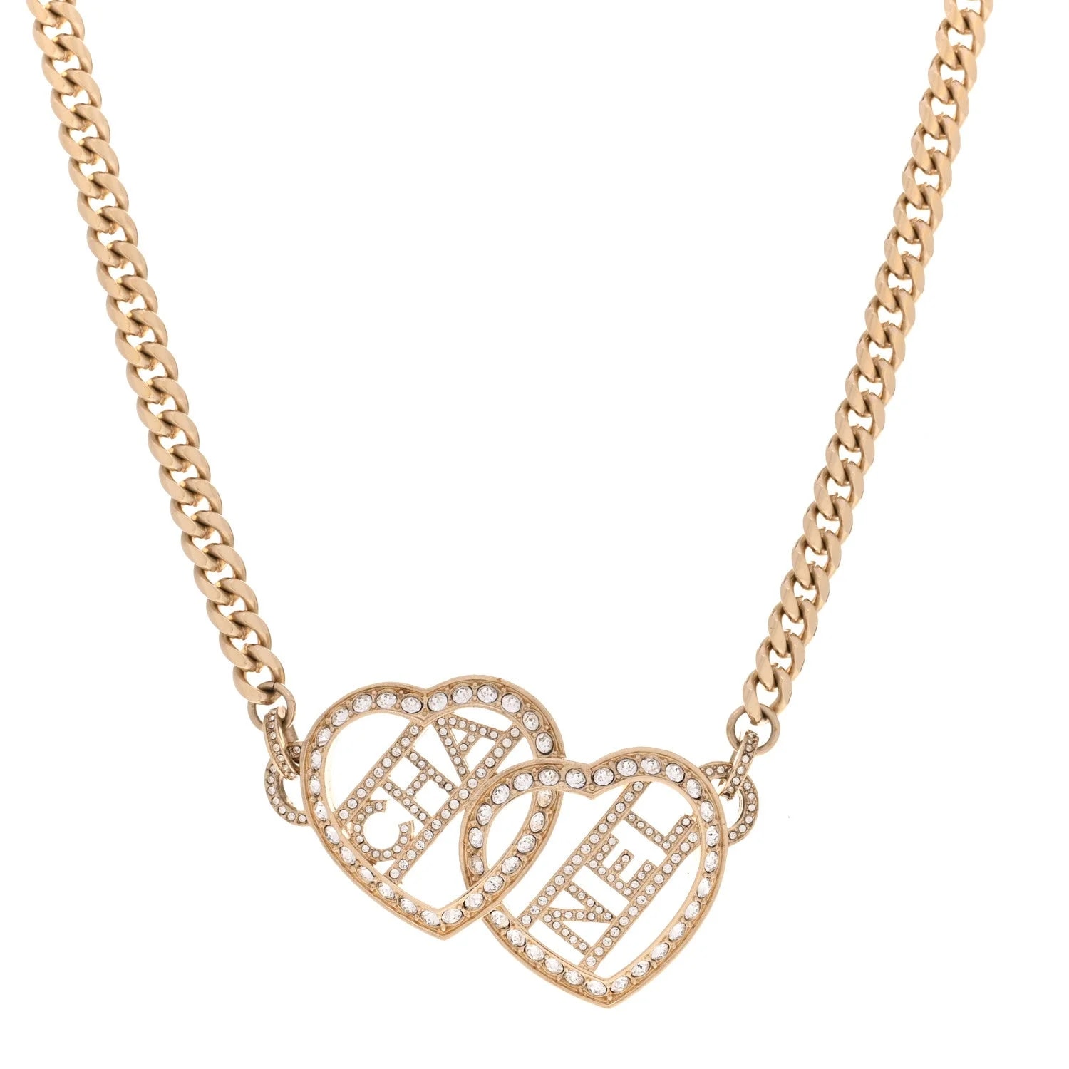 Chanel — Logo Heart Choker — Jewelry — resale