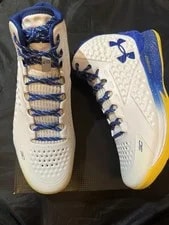 Under Armour — Under Armour Curry 1 Retro Dub Nation Basketball Shoes Size 12 3024397-101 — Sneaker — resale