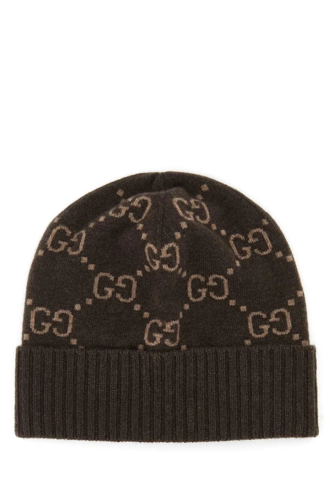 Gucci — Gucci Hat Logo-Embroidered Beanie — Fabric Beanies — Accessory — resale