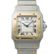 Cartier — Cartier Santos W20011C4 29mm Stainless Steel Ivory #WW11052 — Watch — resale