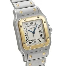 Cartier Santos W20011C4 29mm Stainless Steel Ivory #WW11052 3