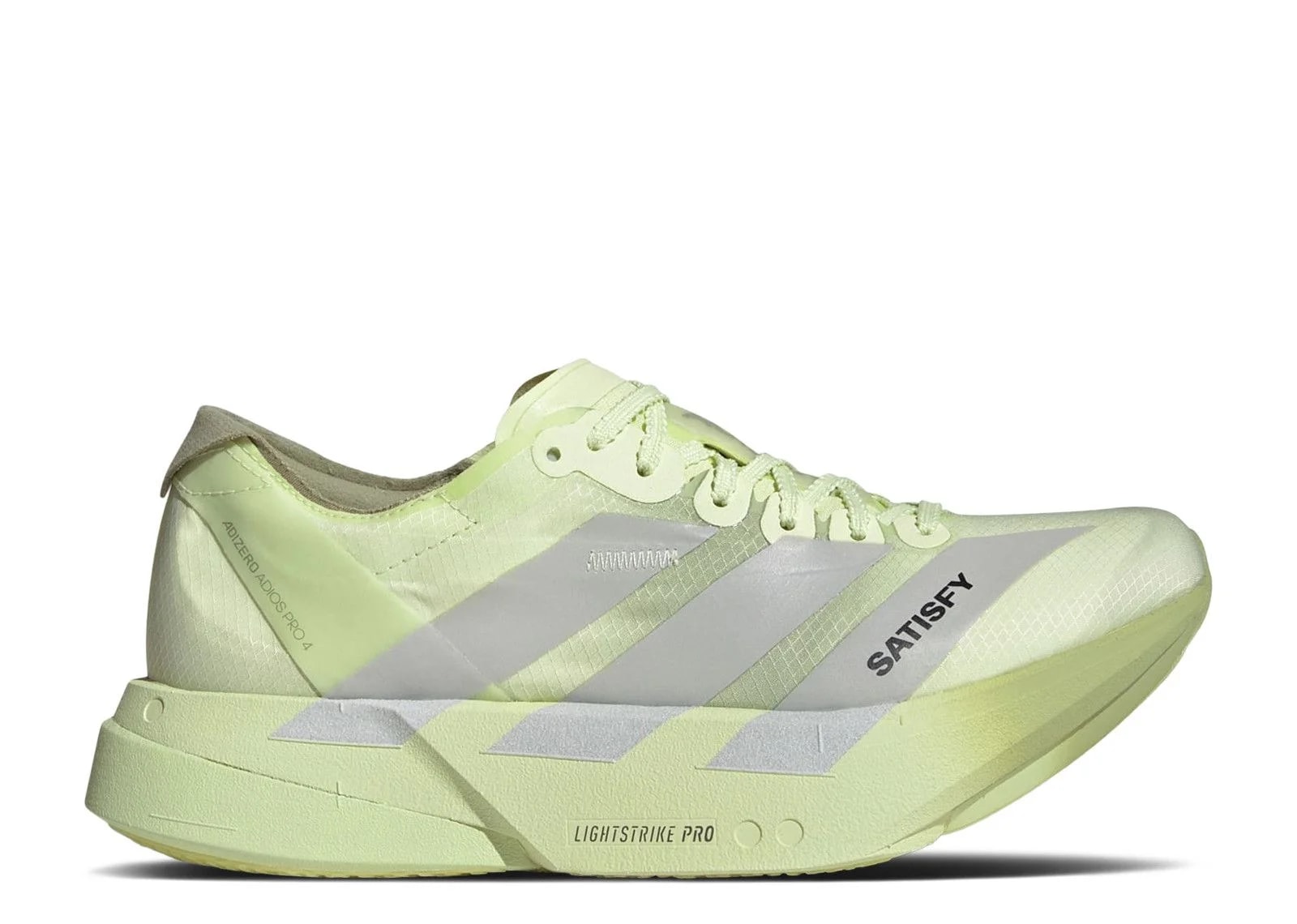 Satisfy — Satisfy X Adizero Adios Pro 4 'Tent ' — Sneaker — resale