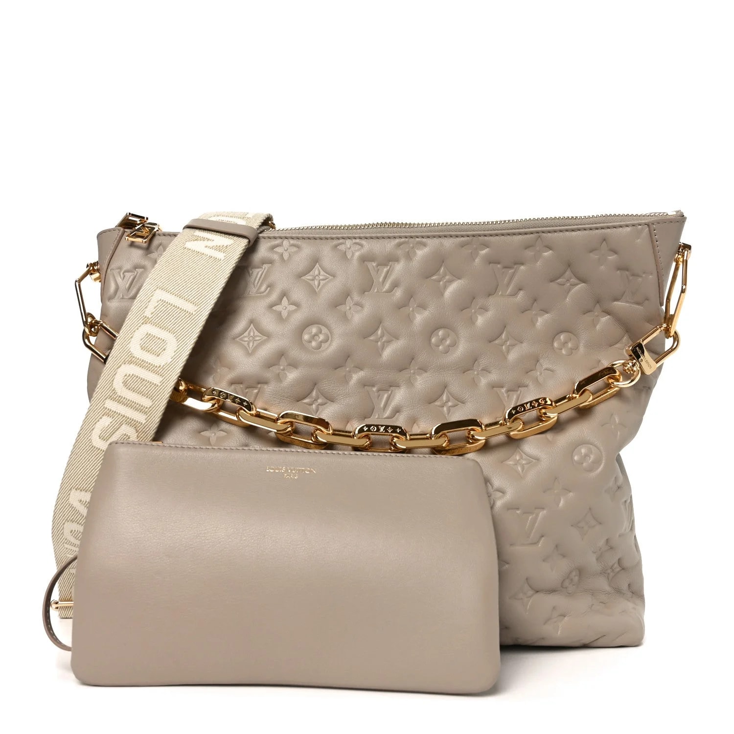 Embossed Coussin Hobo Galet 3