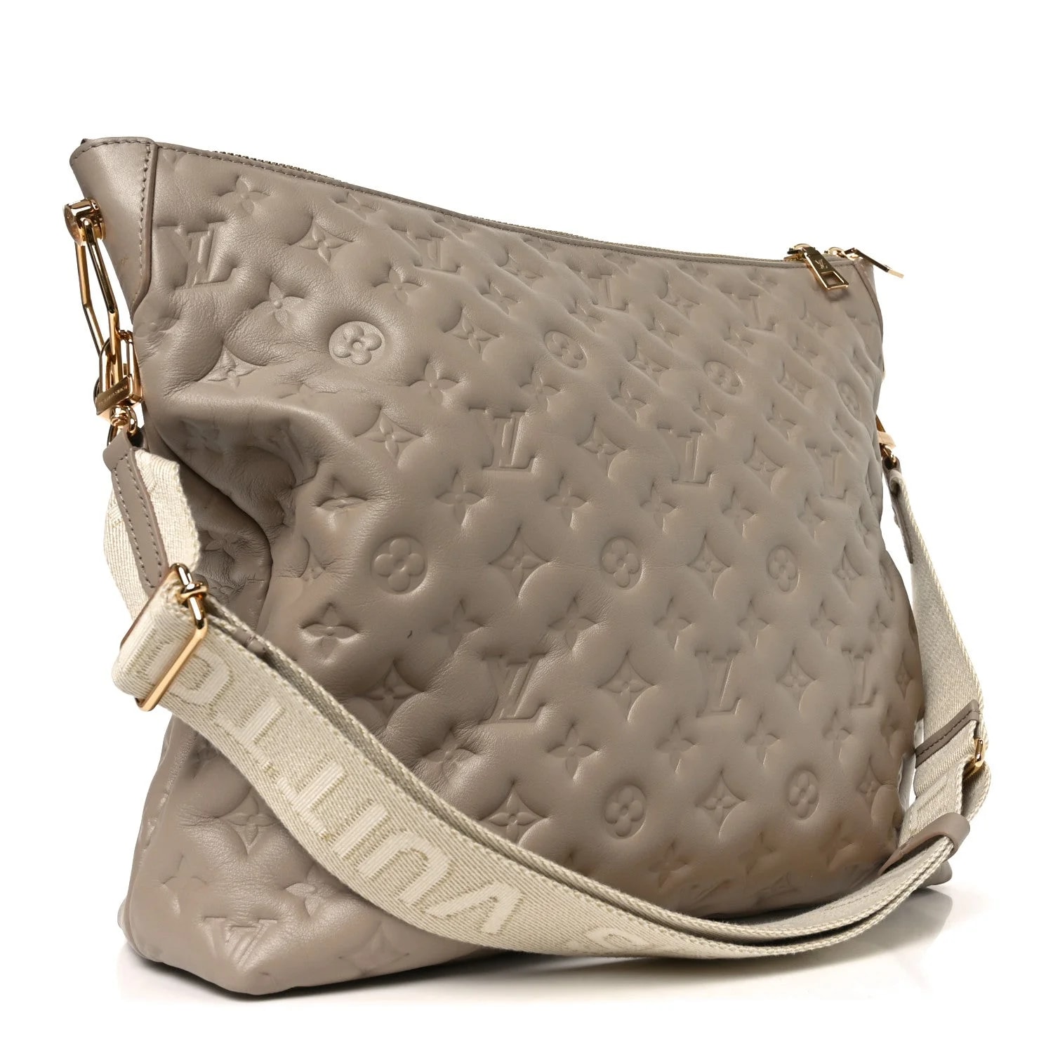 Embossed Coussin Hobo Galet 4