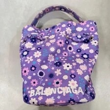 Balenciaga — Balenciaga Wheeled XS Mini Flower Print Auth — Handbag — resale