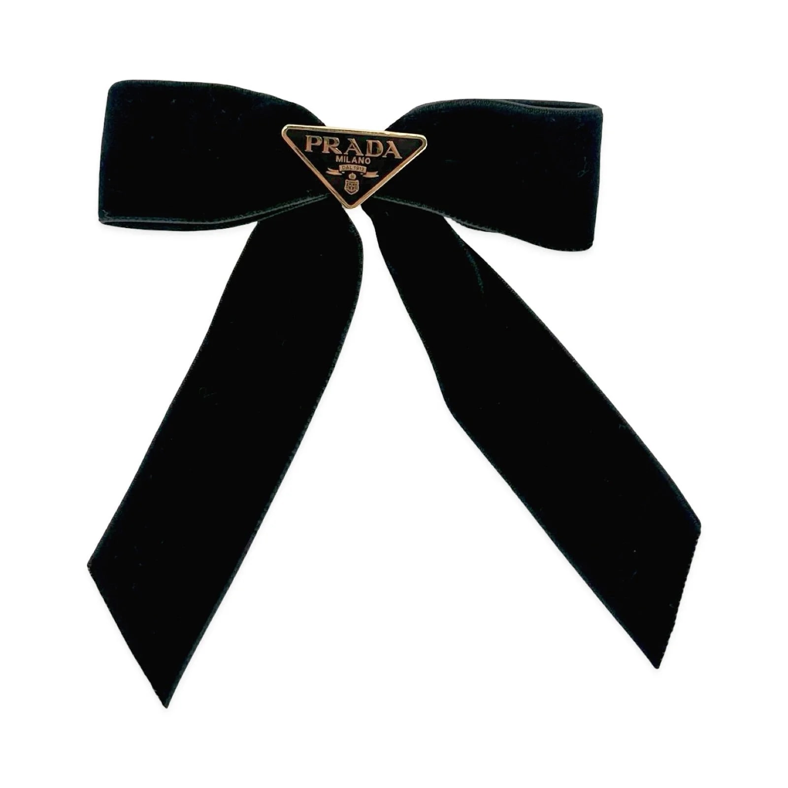 Luv Luxe Scottsdale — Prada Ribbon Bow Hair Clip — Accessory — resale