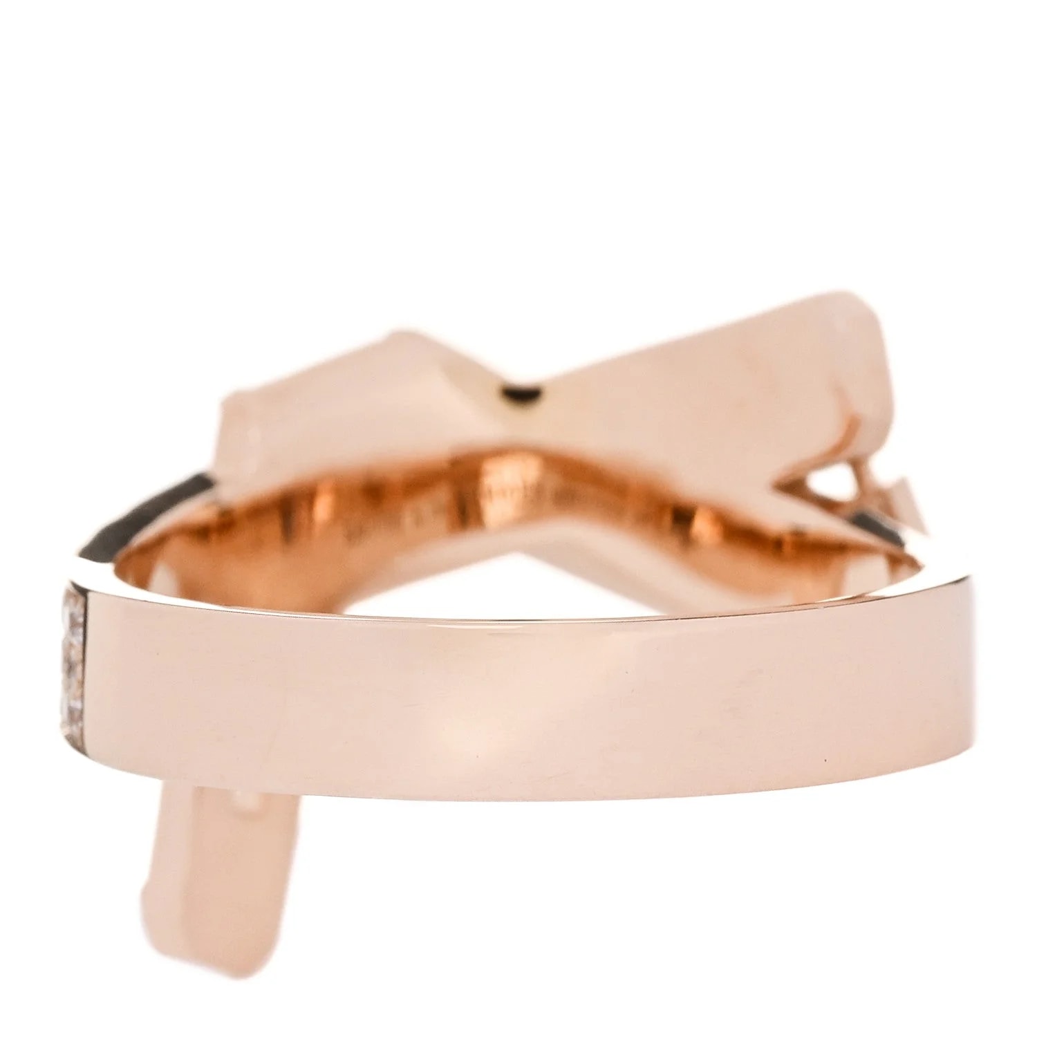 18K Rose Gold Kelly Gavroche 53 6.5 3