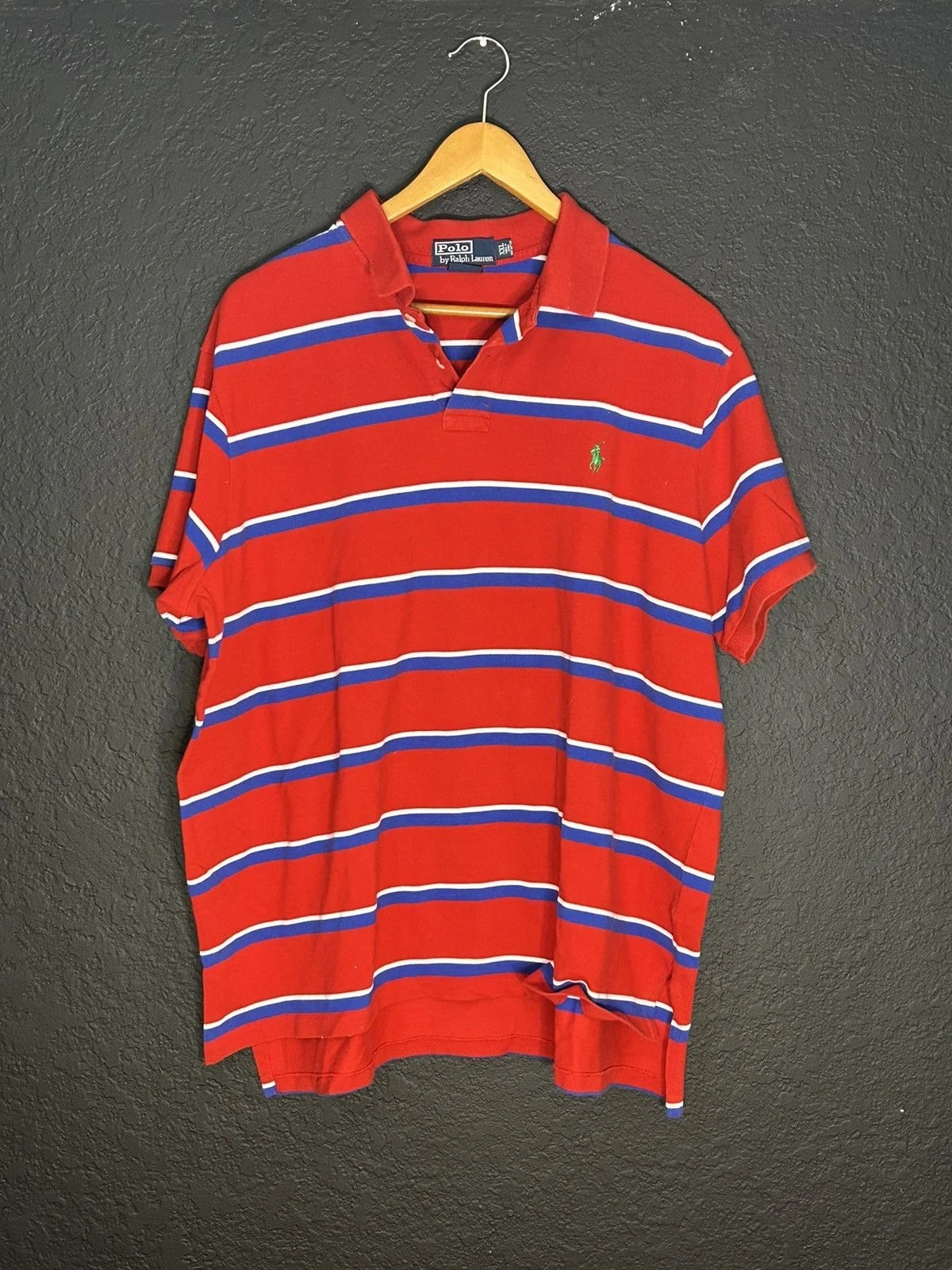 Ralph Lauren — Polo By Ralph Lauren Stripped Polo Shirt — streetwear — resale