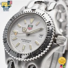 Tag Heuer — TAG Heuer SEL S99.015 Quartz White Dial Silver ’S — Watch — resale