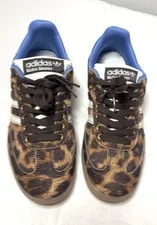 Adidas X Wales Bonner Samba Pony Leopard Dark US 6.5 2