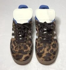 Adidas X Wales Bonner Samba Pony Leopard Dark US 6.5 3