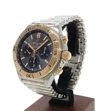 Breitling Chronomat B01 42 UB0134 Pink Gold Stainless Steel 42mm 1984 #SNW649 2