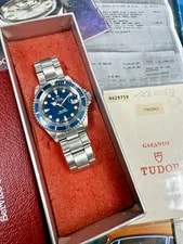 ’S Tudor Submariner 79090 Blue - 1990s - 40mm - Box + Papers 3