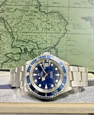 ’S Tudor Submariner 79090 Blue - 1990s - 40mm - Box + Papers 4