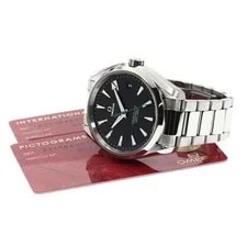 Omega — Omega Seamaster Aqua Terra 231.10.42.21.01.004 42mm SS Black #C4336 — Watch — resale