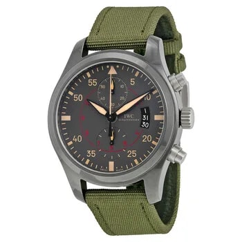 IWC — Pilots Anthracite Dial Chronograph Ceramic and Titanium IW388002 — Watch — resale