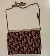 Dior Medium Saddle With Chain Monogram 2