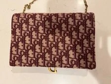 Dior Medium Saddle With Chain Monogram 4