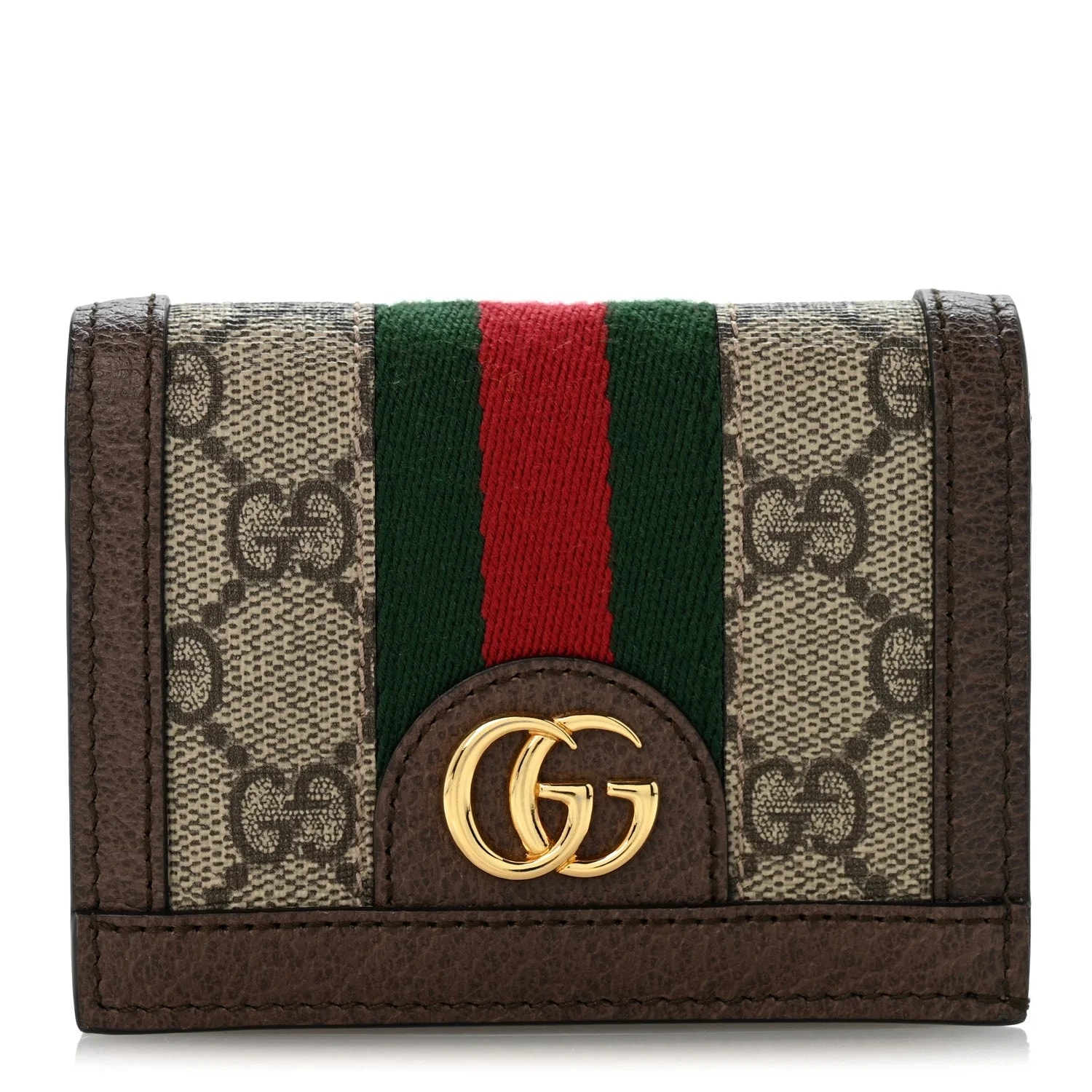 Gucci — Web Ophidia Card Case New Acero — Accessory — resale