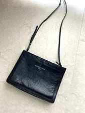 Balenciaga — Balenciaga Logo Zip Closure Medium Italy Auth — Handbag — resale