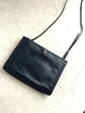 Balenciaga Logo Zip Closure Medium Italy Auth 2