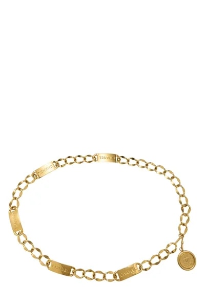 Chanel — Nameplate Chain Belt — Accessory — resale